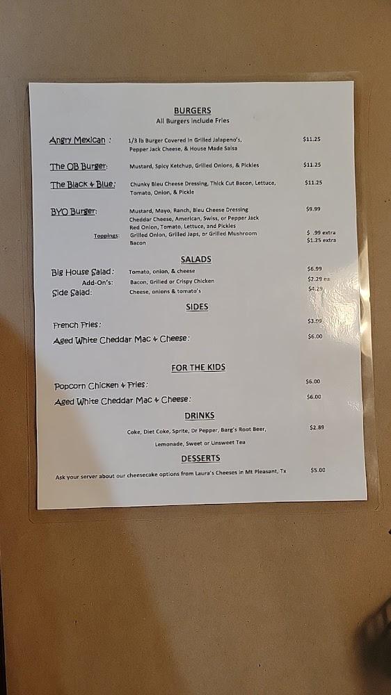 Foster's Place Restaurant Menu image 4